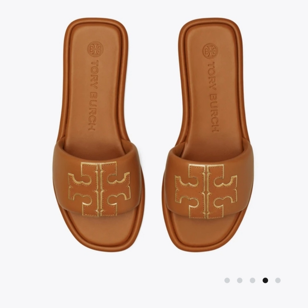 Tory Burch Double T Sport Slides